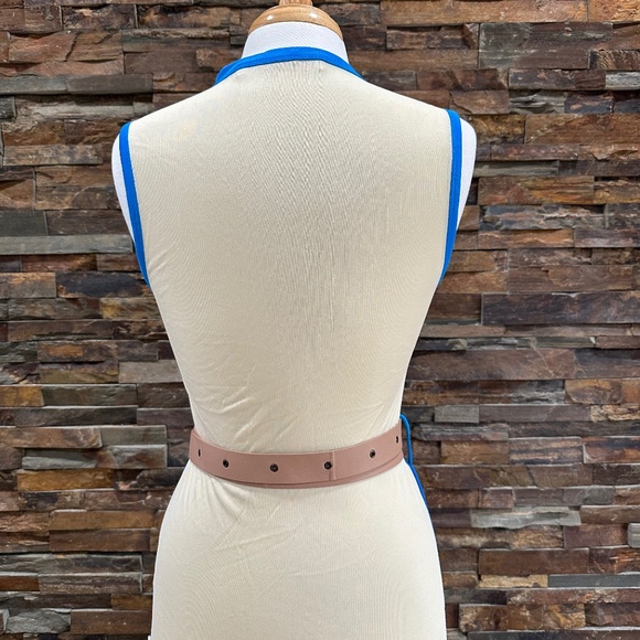 Marni Color-block Blue Beige Tunic Dress Size 40 Made in Italy - Picture 6 of 16